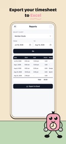 TrackWork: Work Hours Tracker screenshot