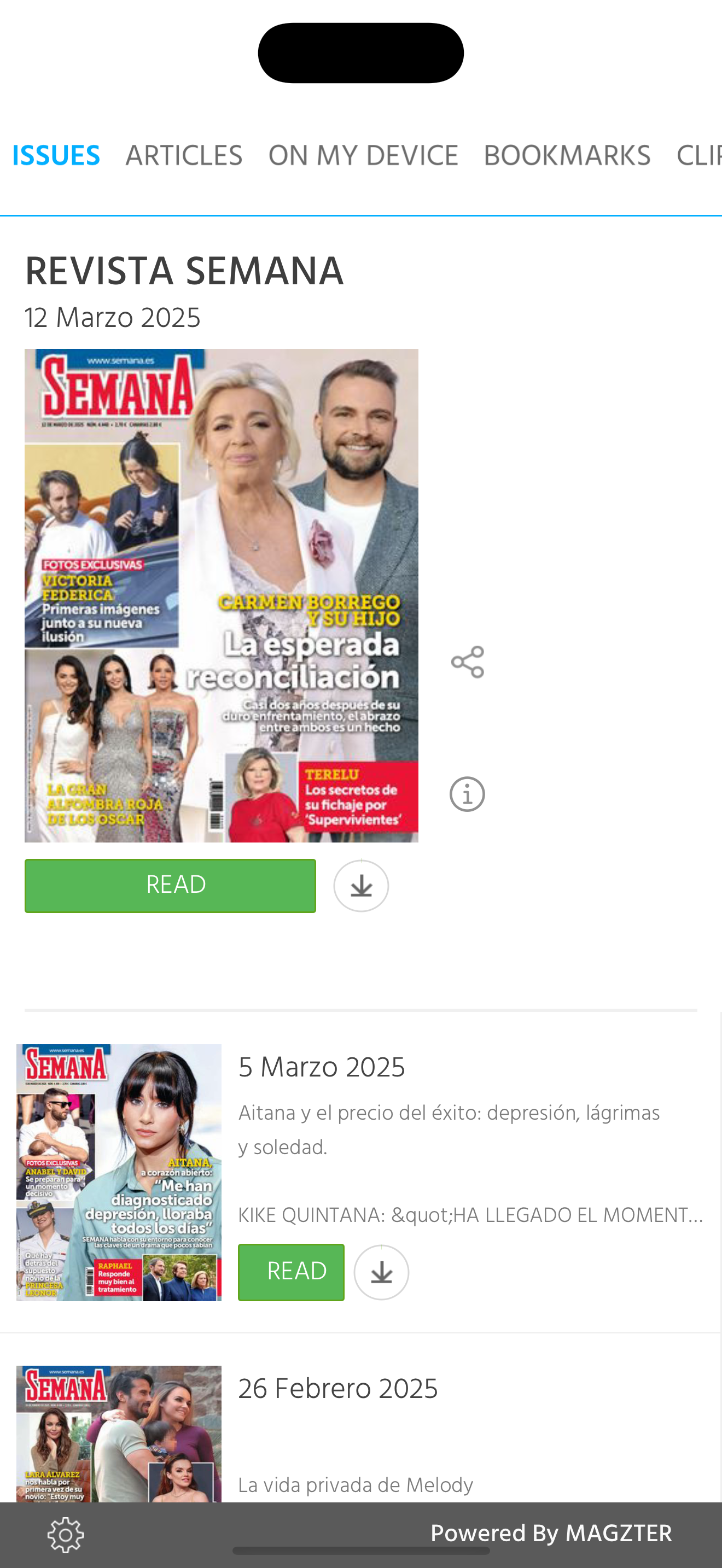 REVISTA SEMANA screenshot 2
