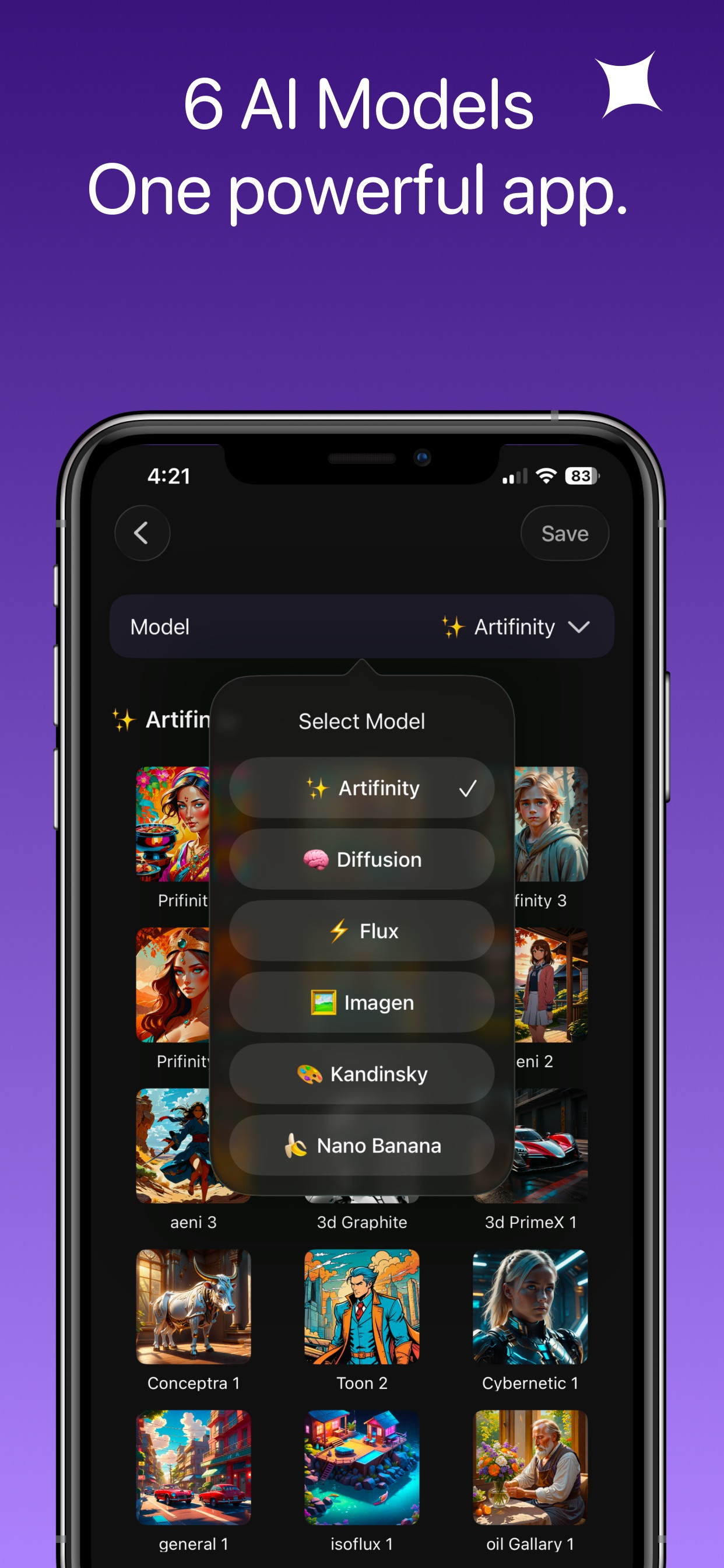 Artifinity AI - Create Images