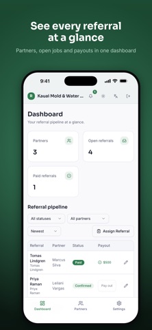 Pro Flow Referrals Screenshot 1 of 5
