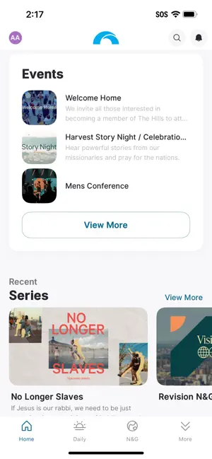 The Hills Church App screenshot 2
