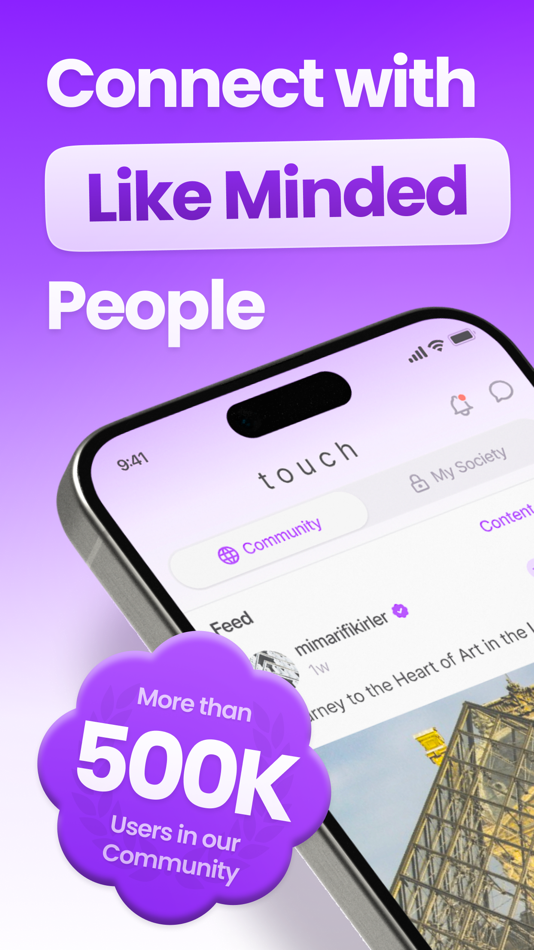 #1. Touchapp - Meaningful Sharing (iOS) 由: Touch Social Media Network Yazılım Gelıstırme ve Tıcaret Lımıted Sırketı