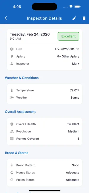 Bee Inspector: Hive Manager screenshot 3