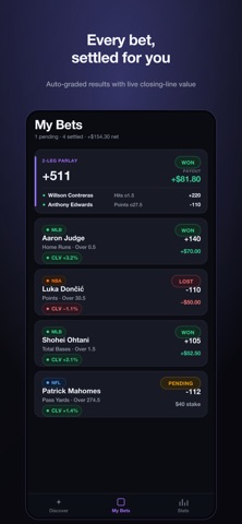Props Plug : Betting tips iPhone screenshot