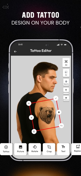 Inkme - Tattoo Design Maker Screenshot 3 of 6