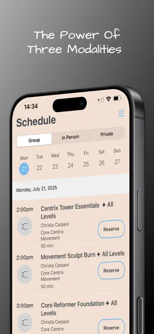Core Centrix Movement screenshot 3