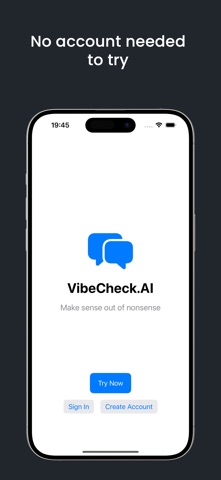chat analysis - VibeCheck.AI Screenshot 7 of 8