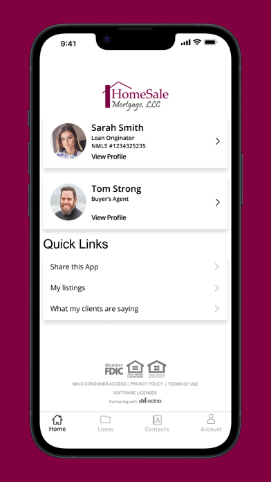 HomeSale Mortgage, LLC APP Screenshot