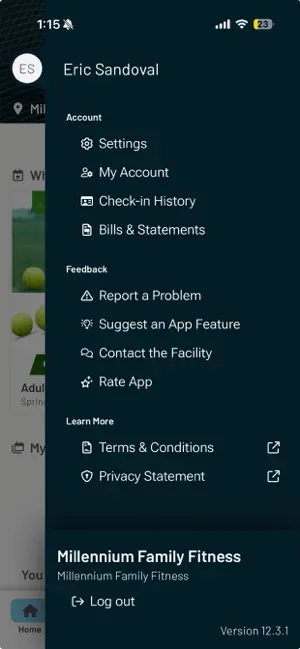 Millennium Family Fitness screenshot 3