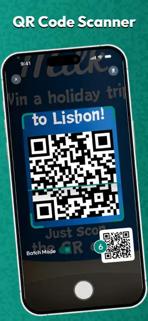 QR Code & Barcode Scanner Pro* screenshot 1