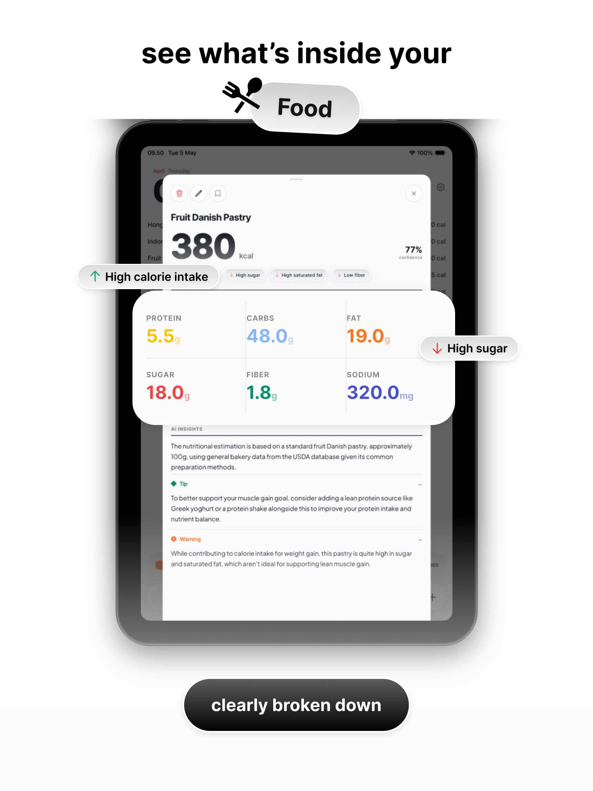 Morie – Your Calorie Diary