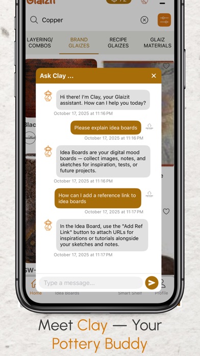 Glaizit – Smart Pottery Hub screenshot