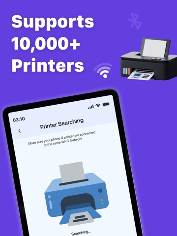 Smart Printer-Air iPrint scan iPad screenshot