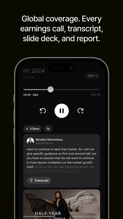 Quartr: Financial Research screenshot-3
