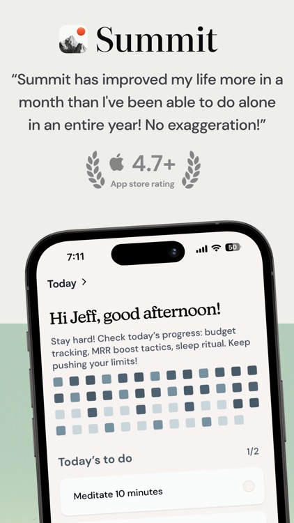 Summit: AI Life Coach