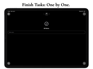 Top3Tasks - Focus your time iPad screenshot