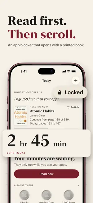 ReadFirst: App Blocker screenshot 1