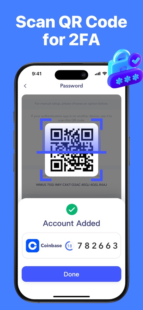 Authenticator App -2FA Secure - Utilities App | MWM