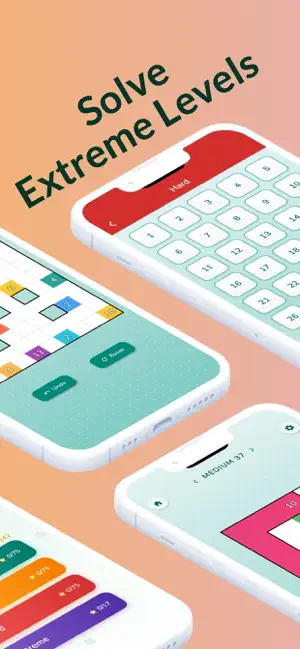Huemino : Color Fill Puzzle screenshot 2
