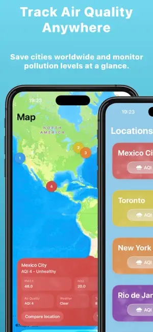 Haze: Air Quality & AQI Map screenshot 3