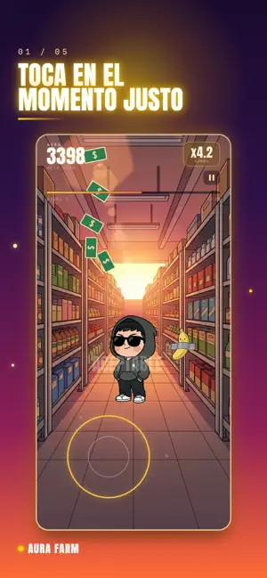 Aura Farm: Timing Perfecto screenshot 1