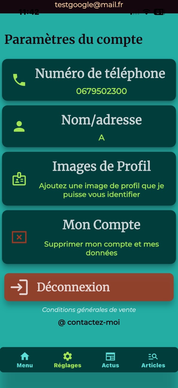 iPhone screenshot