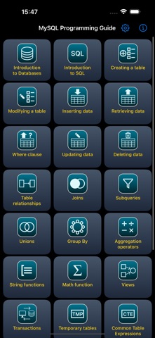 SQL Programming Guide screenshot
