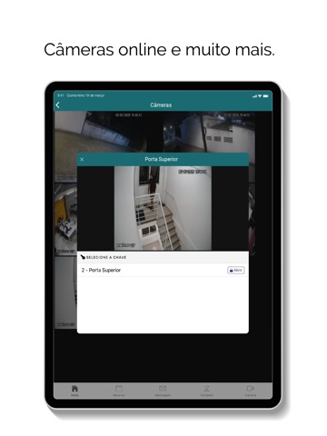 Virtual Portaria Remota MGA iPad screenshot