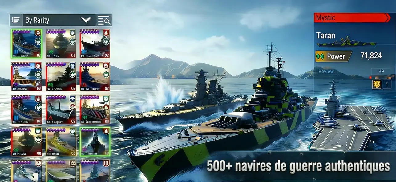 Armada: Warships Legends iOS Mod IPA screenshot 2 - iOS game interface