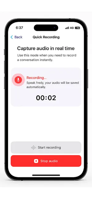 Transcribe Audio to Text AI screenshot 4