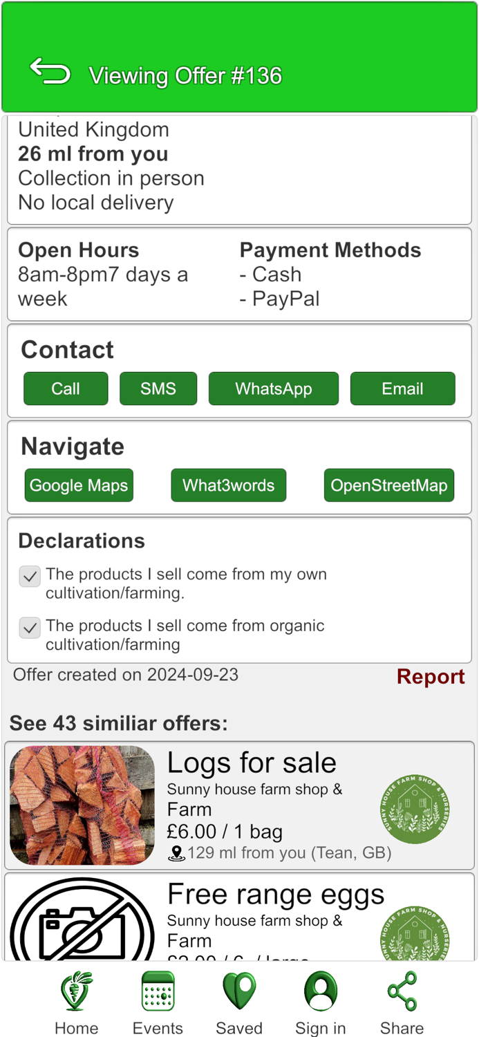 Roadside Stall Farmers Market