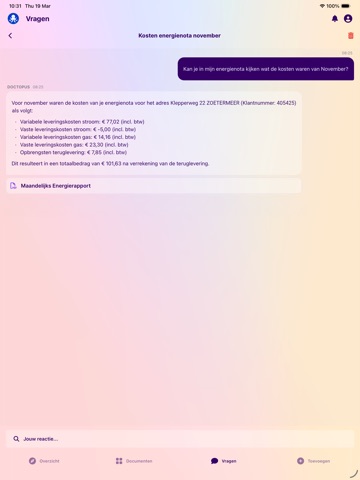 Doctopus iPad screenshot