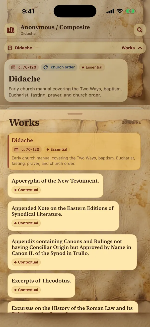 Screenshot #3 pour Patristic Library