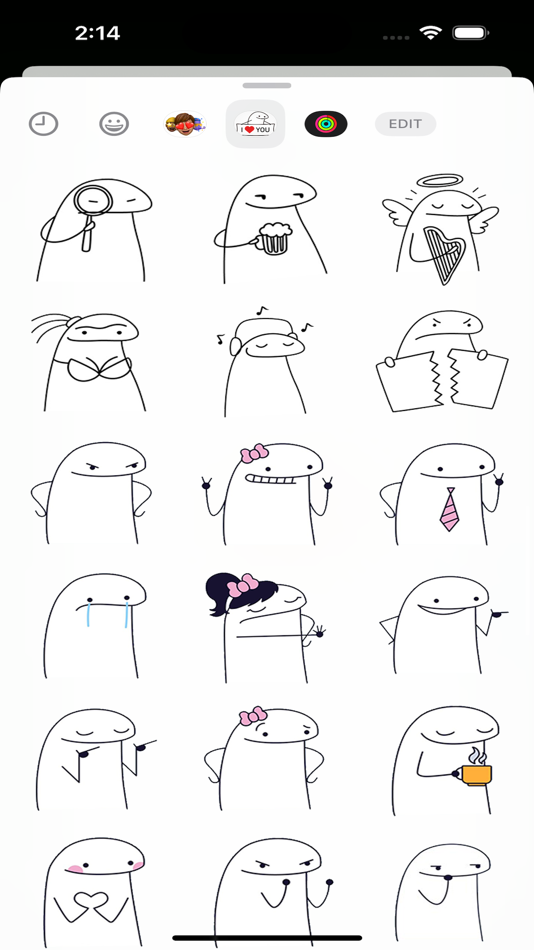 #2. Flork Stickers Pack (iOS) 由: Balveer Singh