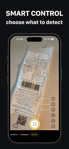 Clip Lens: OCR & QR Scanner screenshot