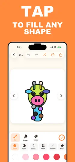 Capture d'écran de Animal Coloring Book Kids: SK sur iPhone 1