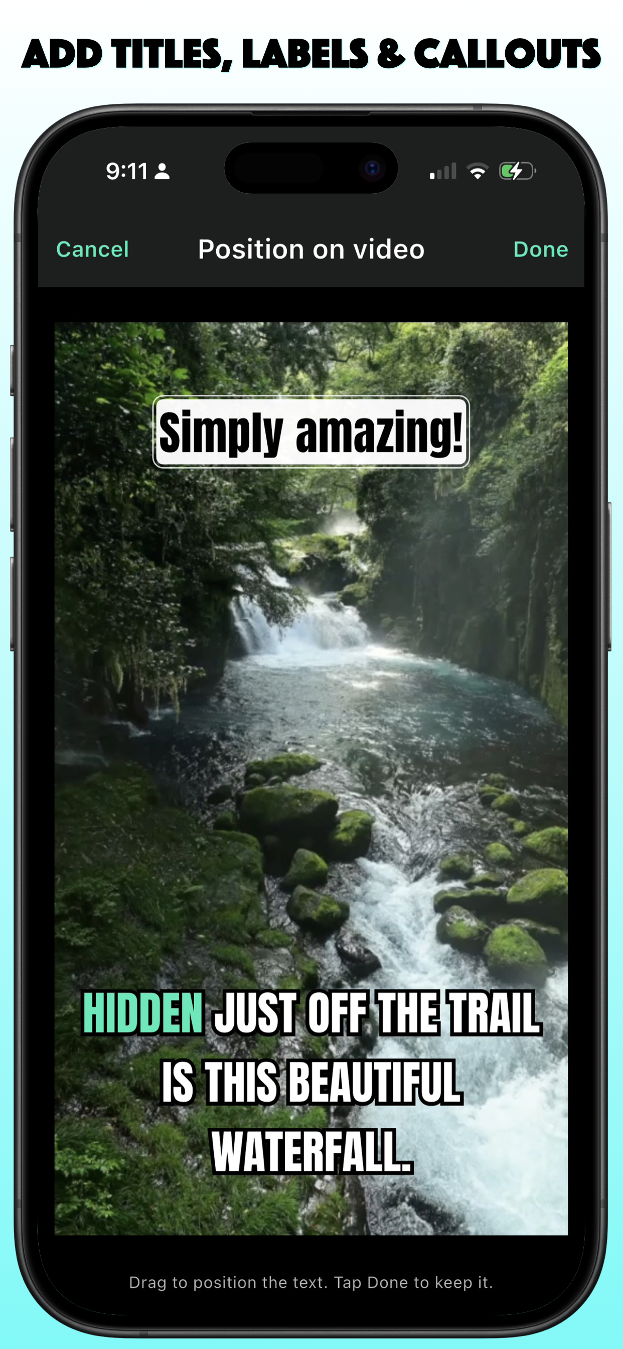 Verbatim: Video Editor screenshot 6