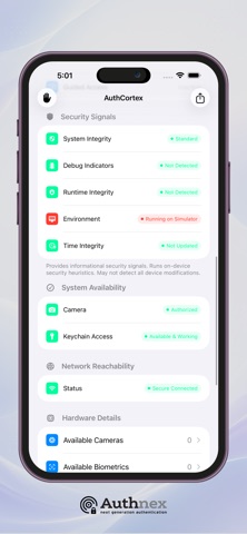 AuthCortex screenshot