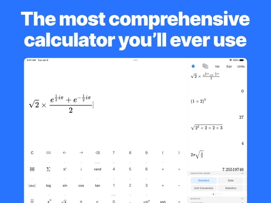 Screenshot #4 pour TechniCalc Calculator