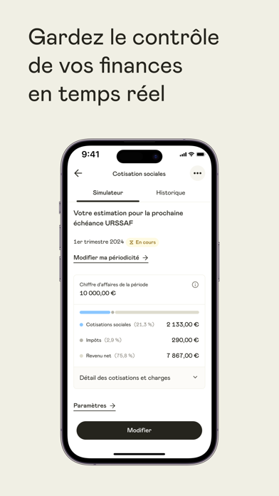 Shine - Compte pro en ligne iPhone screenshot 4 - Finance app