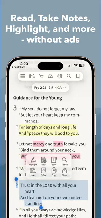 NKJV Bible by Olive Tree: Screenshot 1 von 10