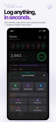 Atomic Fast: Fasting & Diet Screenshot 3 of 10
