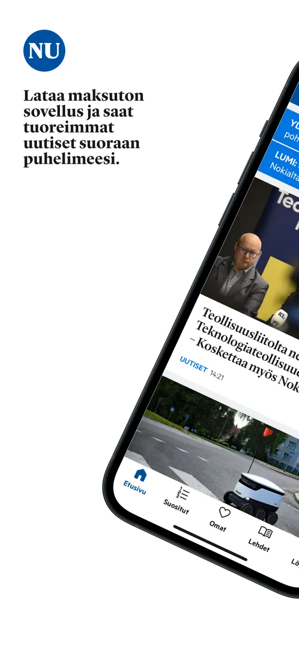 Screenshot #1 pour Nokian Uutiset