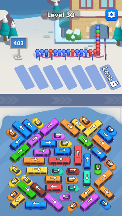 Crazy Bus: Car Jam Parking Screenshot