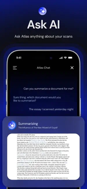 Atlas AI: PDF Document Scanner screenshot 6