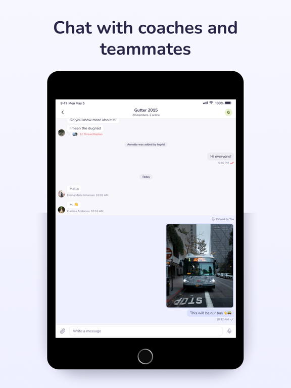 Hoopit: Organiserer idrett iPad screenshot 5 - Sports app