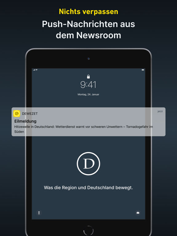 DEWEZET - News und Podcast iPad screenshot 7