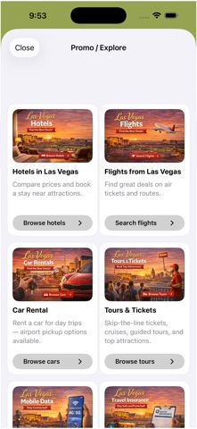 Las Vegas Subway Map screenshot