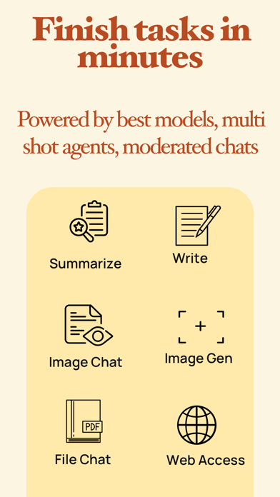1AI: AI Chatbot & Writer iPhone screenshot 6 - Productivity app