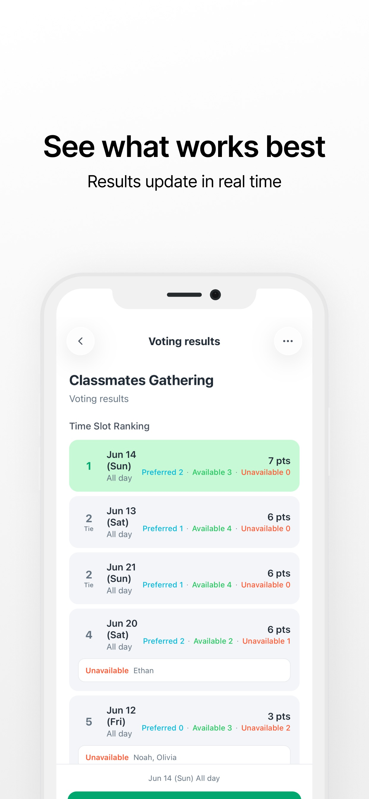 Meet Day - Meetup Planner screenshot 4